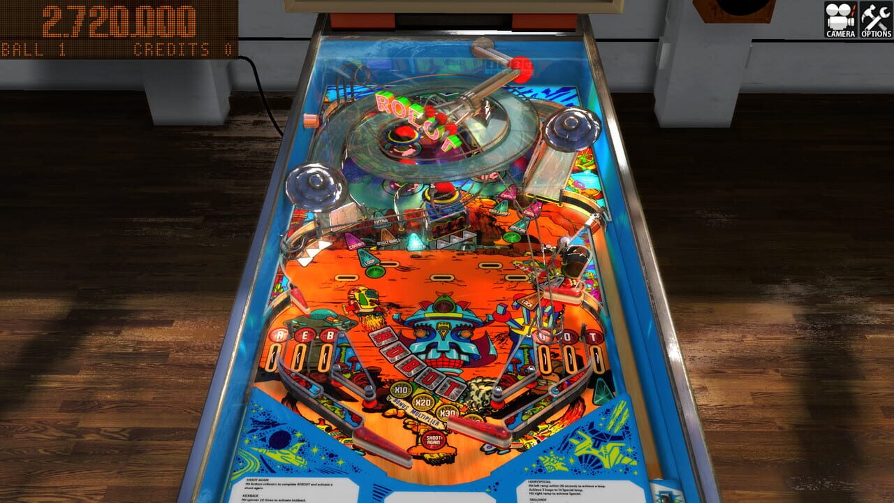 Zaccaria Pinball: Robot 2018 Table Image