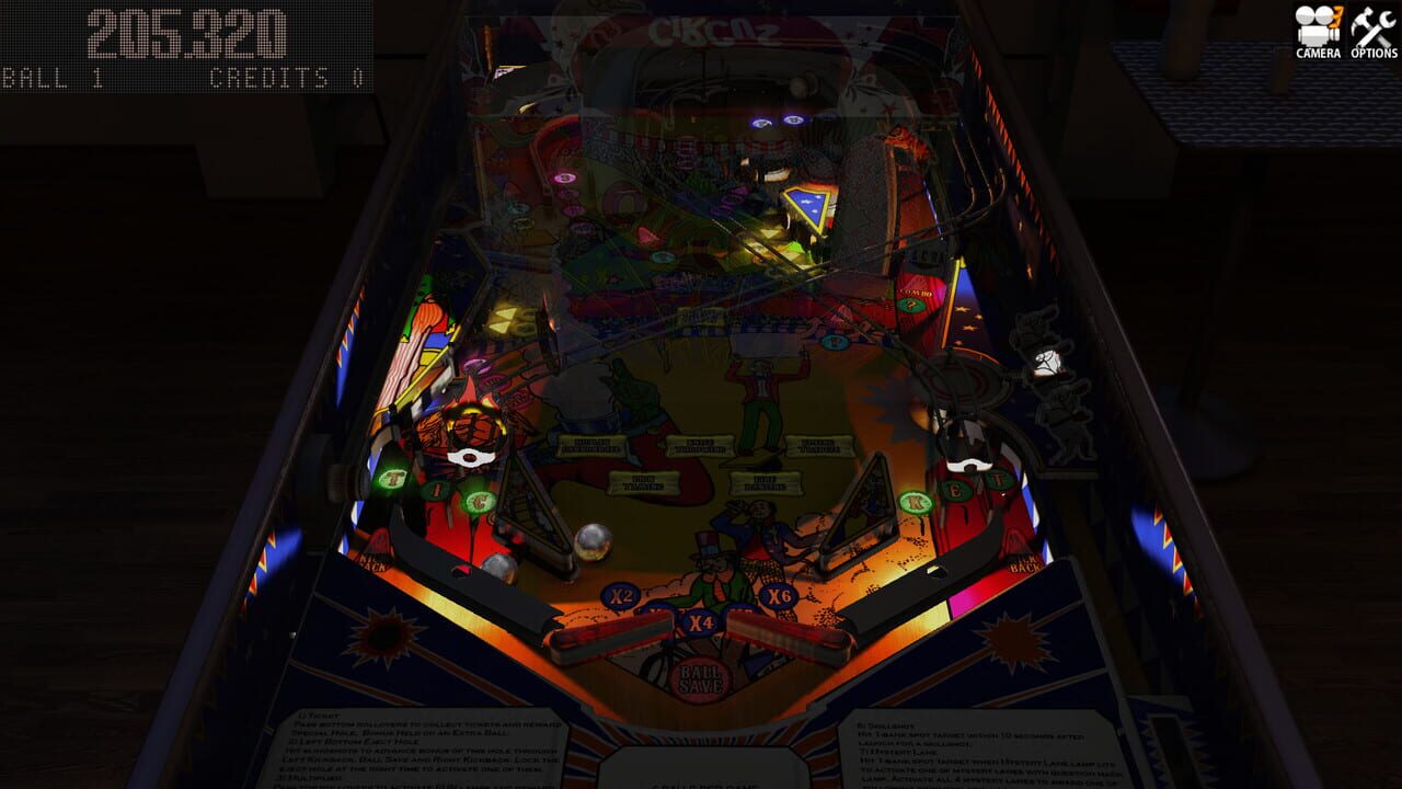 Zaccaria Pinball: Circus 2017 Table Image