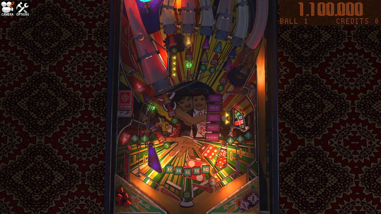 Zaccaria Pinball: Star's Phoenix 2018 Table Image