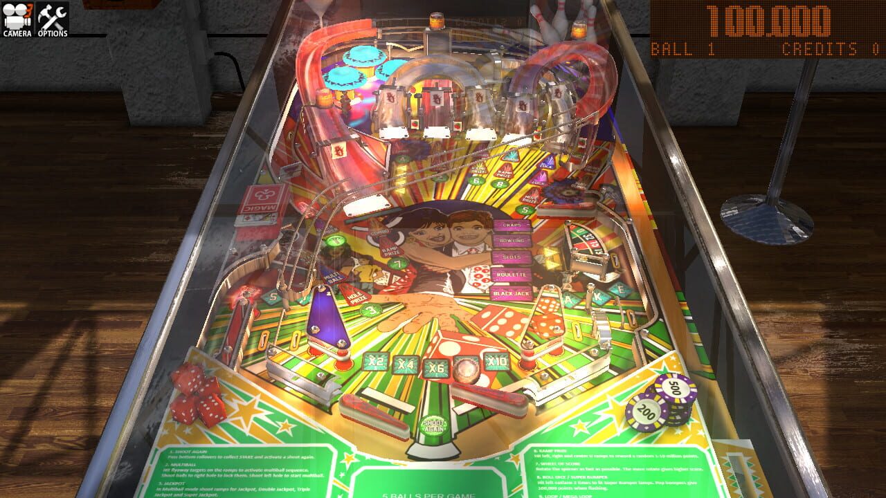 Zaccaria Pinball: Star's Phoenix 2018 Table Image