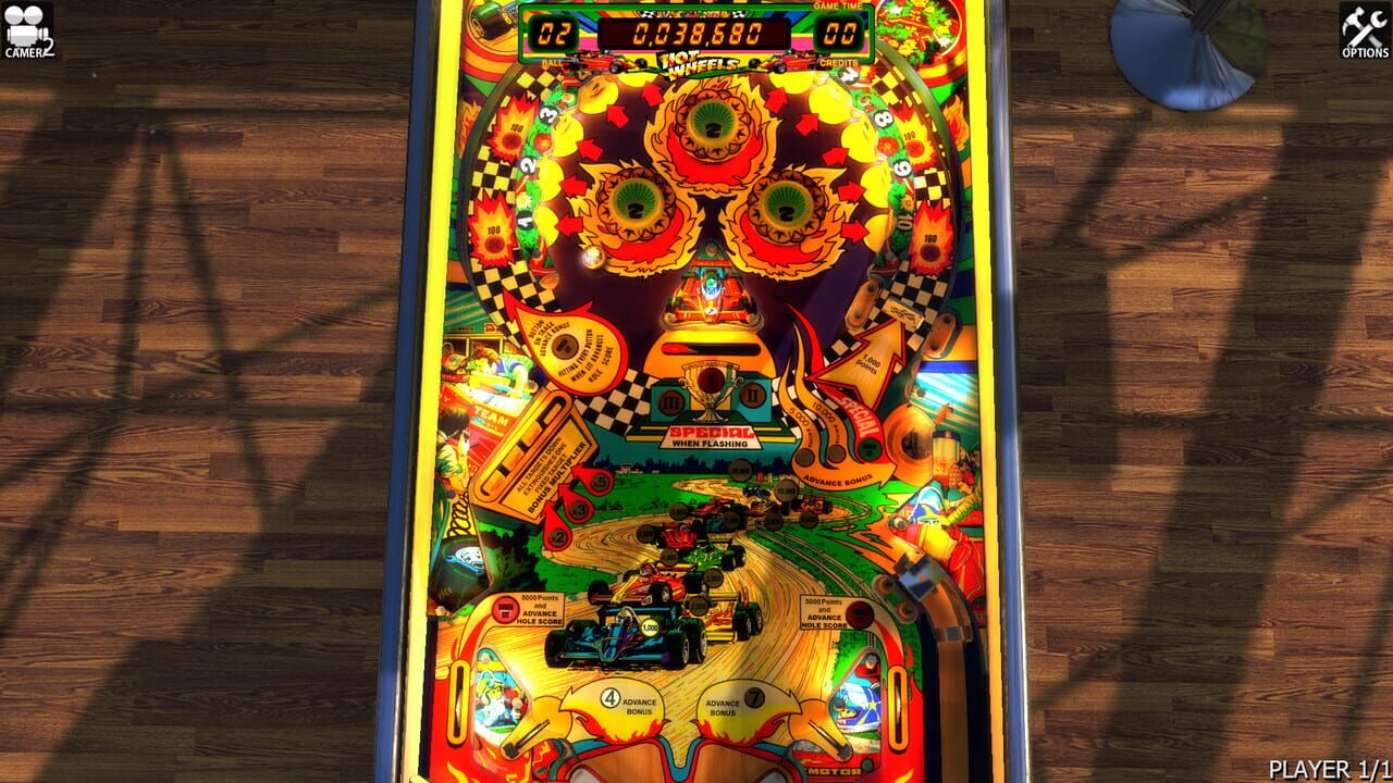 Zaccaria Pinball: Hot Wheels Table Image