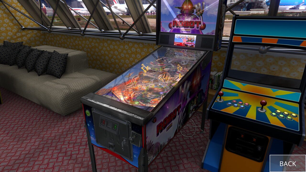 Zaccaria Pinball: Robot Deluxe Pinball Table Image