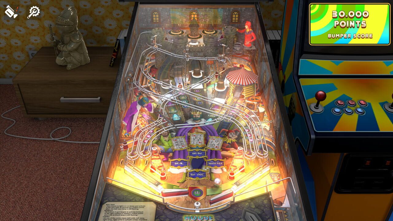 Zaccaria Pinball: House of Diamonds Deluxe Pinball Table Image