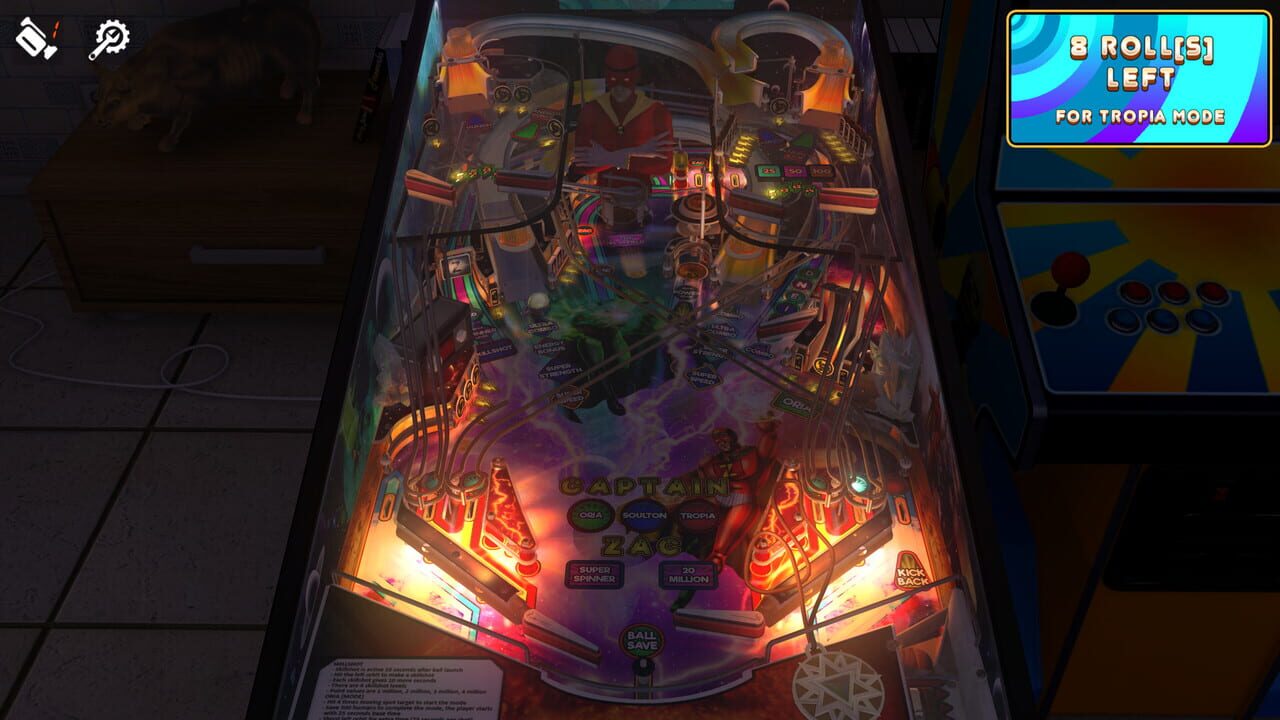 Zaccaria Pinball: Universe Deluxe Pinball Table Image