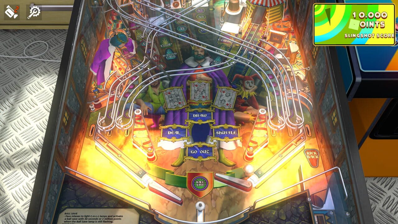 Zaccaria Pinball: House of Diamonds Deluxe Pinball Table Image