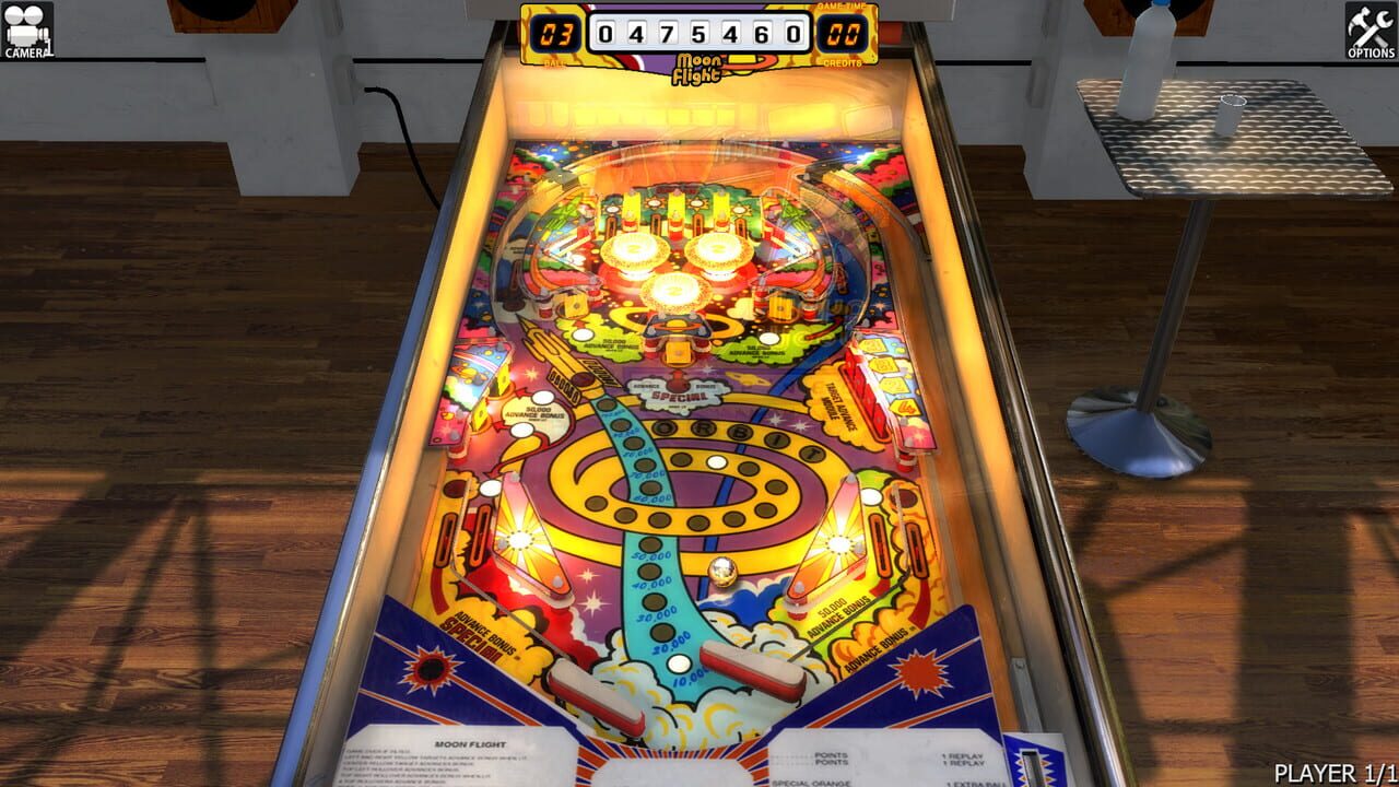 Zaccaria Pinball: Moon Flight Table Image