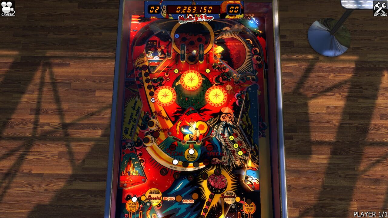 Zaccaria Pinball: Mystic Star Table Image