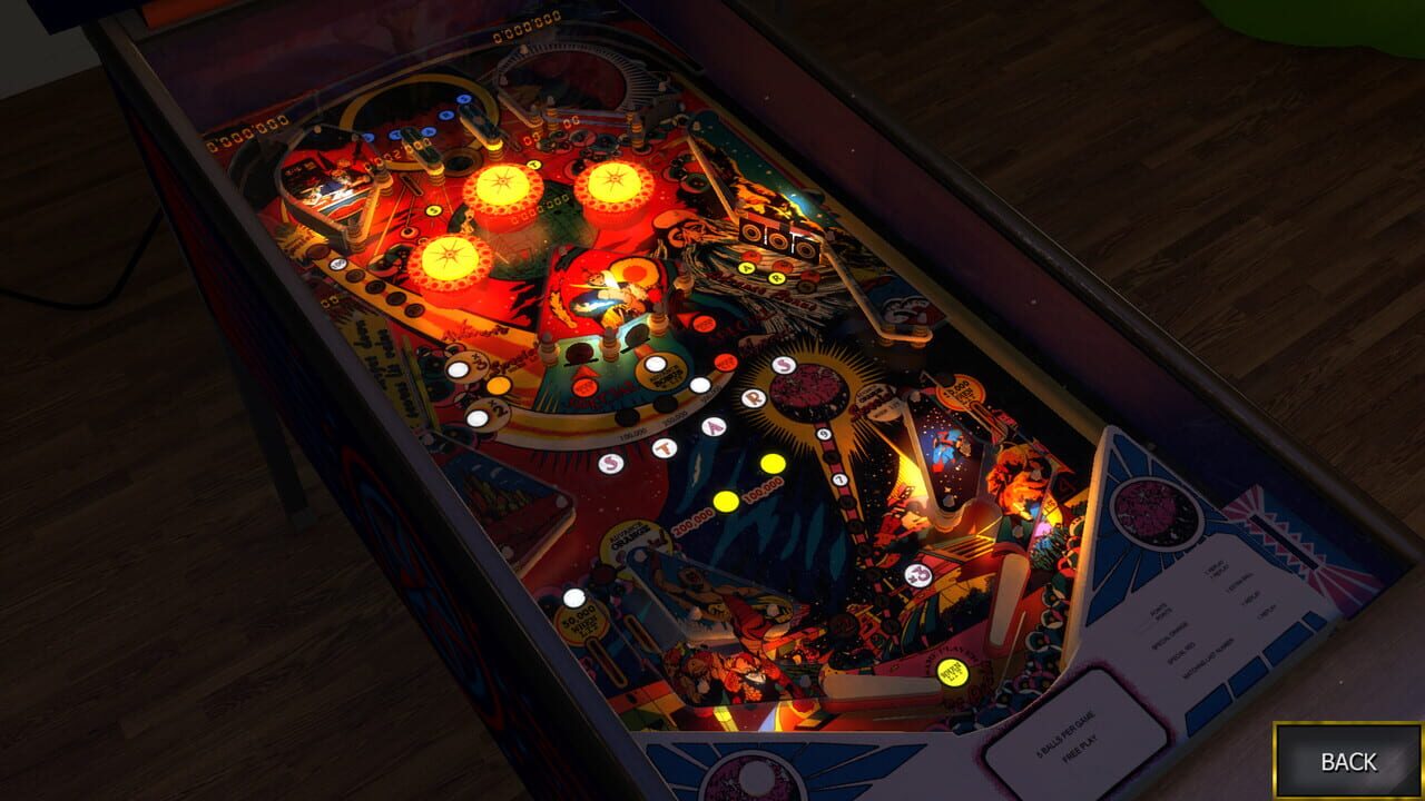 Zaccaria Pinball: Mystic Star Table Image