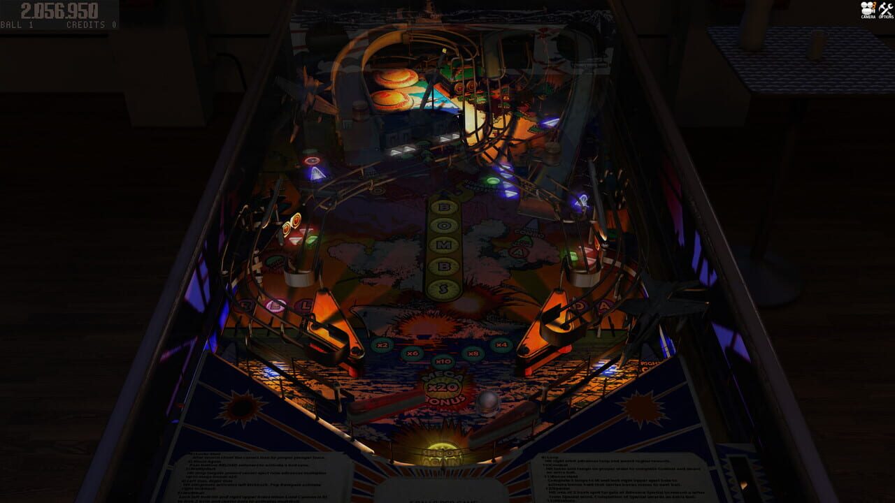 Zaccaria Pinball: Combat 2017 Table Image