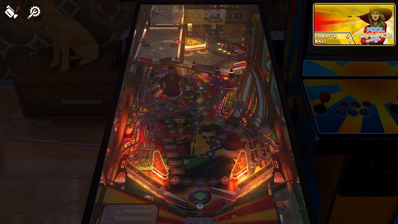 Zaccaria Pinball: Pool Champion Deluxe Pinball Table Image