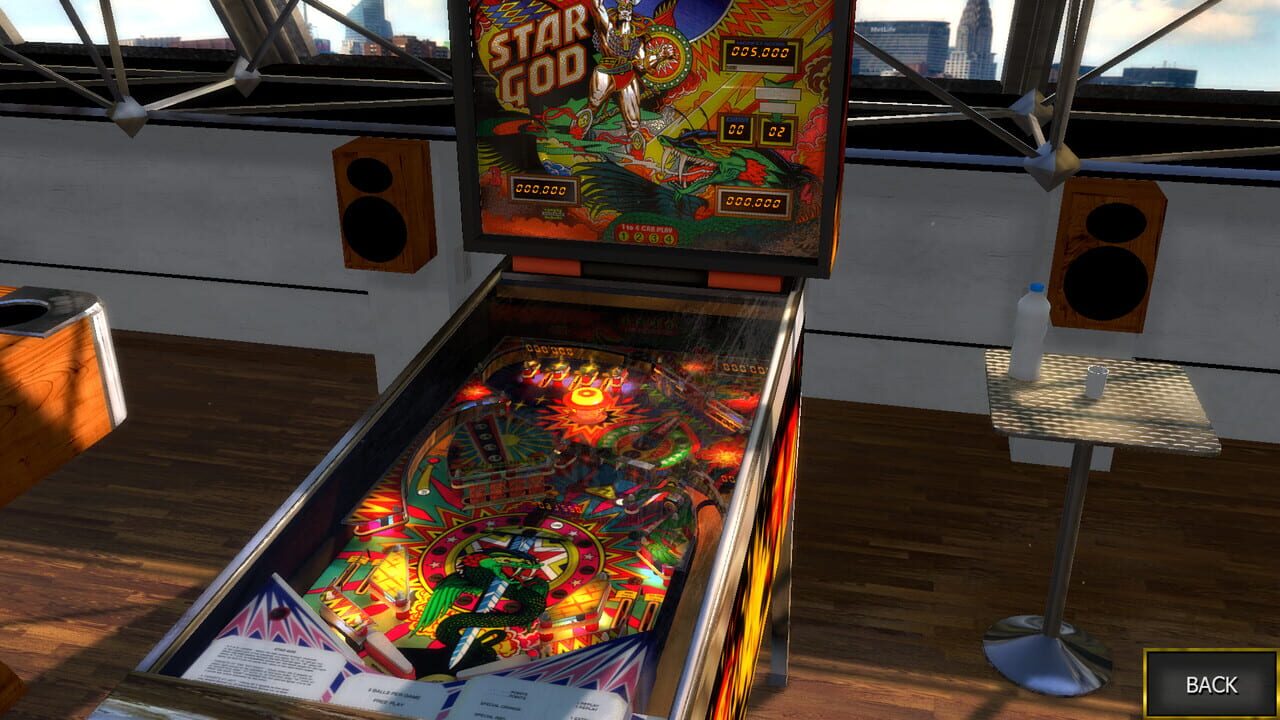 Zaccaria Pinball: Star God Table Image