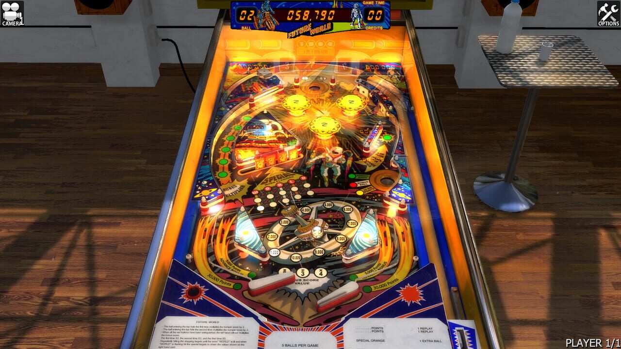 Zaccaria Pinball: Future World Table Image