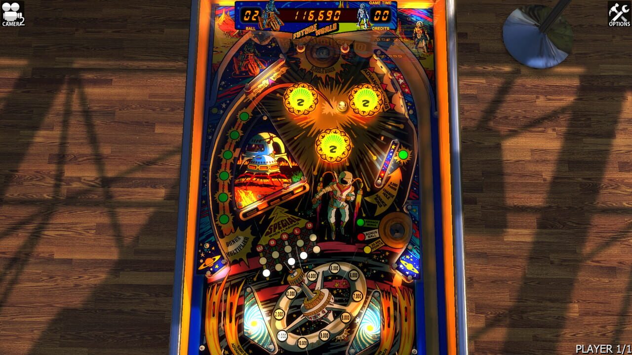 Zaccaria Pinball: Future World Table Image