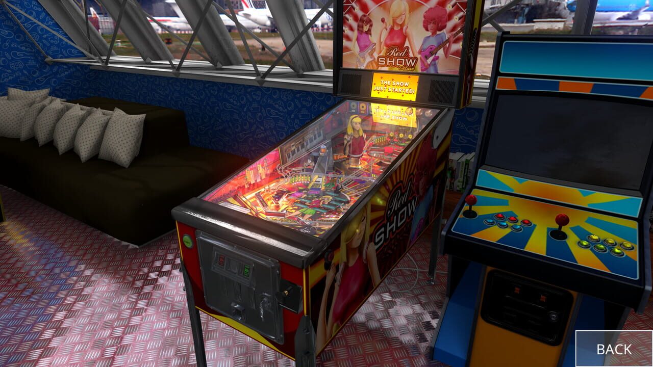 Zaccaria Pinball: Red Show Deluxe Pinball Table Image