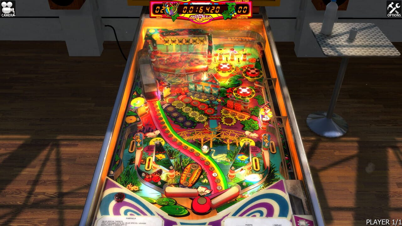 Zaccaria Pinball: Farfalla Table Image