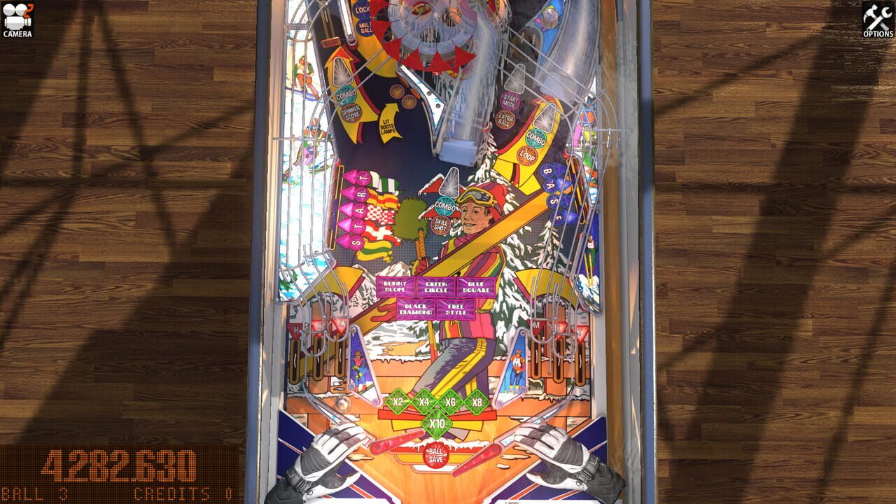 Zaccaria Pinball: Winter Sports 2018 Table Image