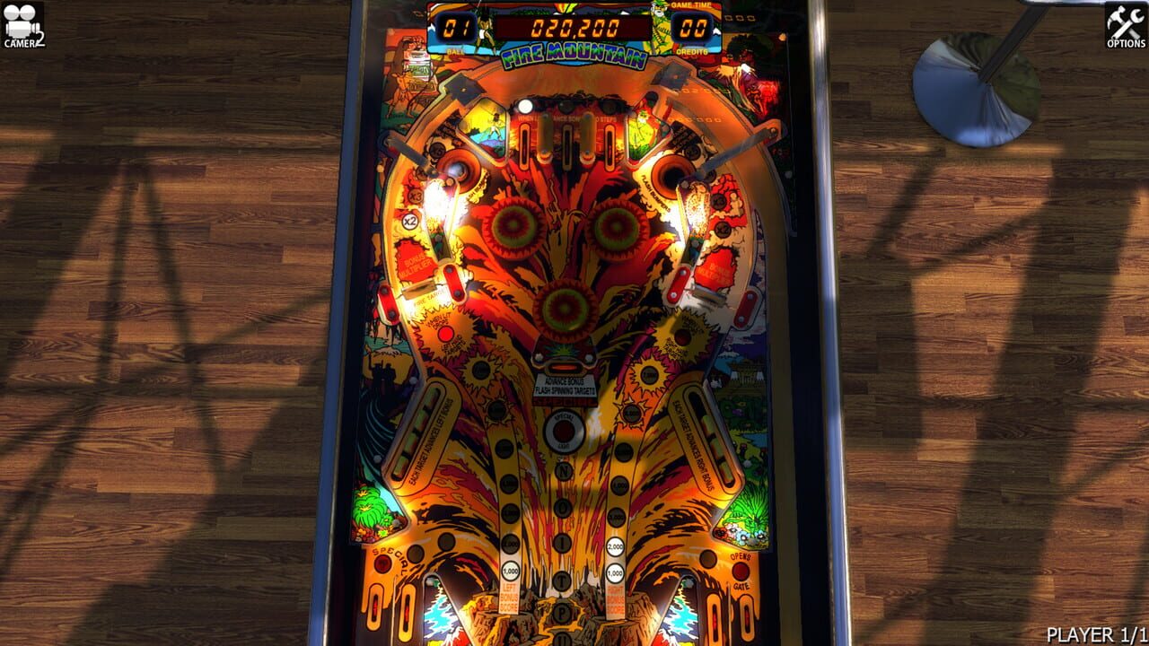 Zaccaria Pinball: Fire Mountain Table Image