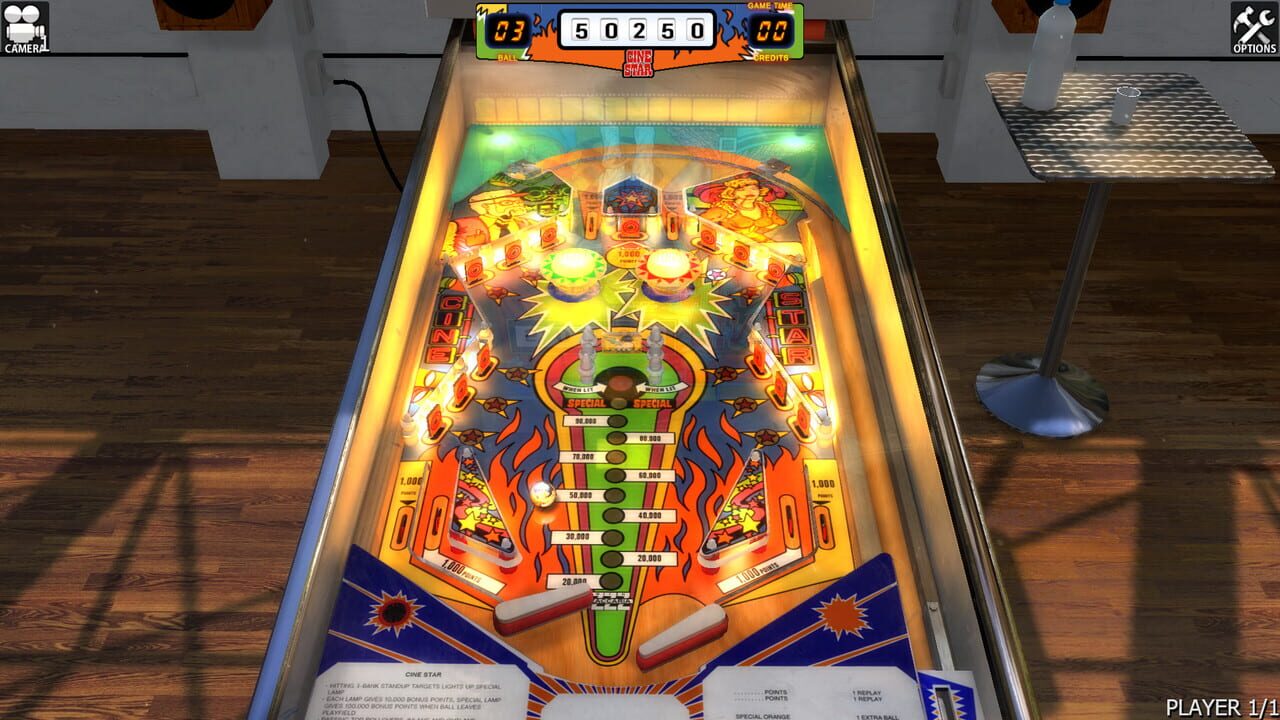 Zaccaria Pinball: Cine Star Table Image