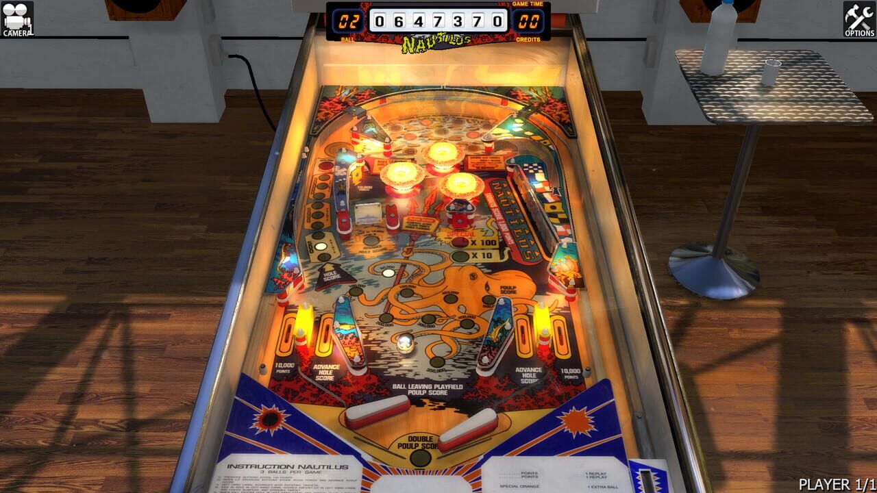 Zaccaria Pinball: Nautilus Table Image