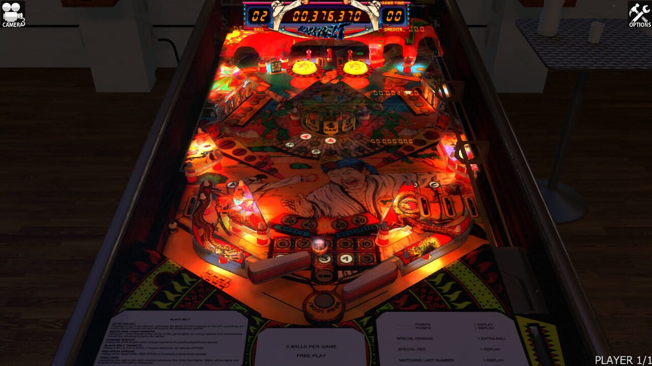 Zaccaria Pinball: Blackbelt Table Image