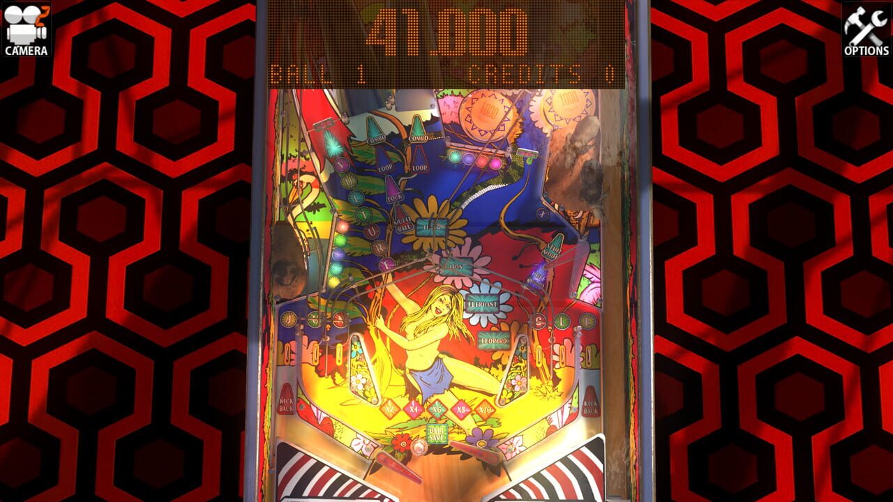 Zaccaria Pinball: Wood's Queen 2019 Table Image