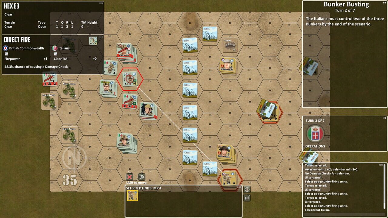 Lock 'n Load Tactical Digital: Heroes of North Africa - Battle Pack 1 Image