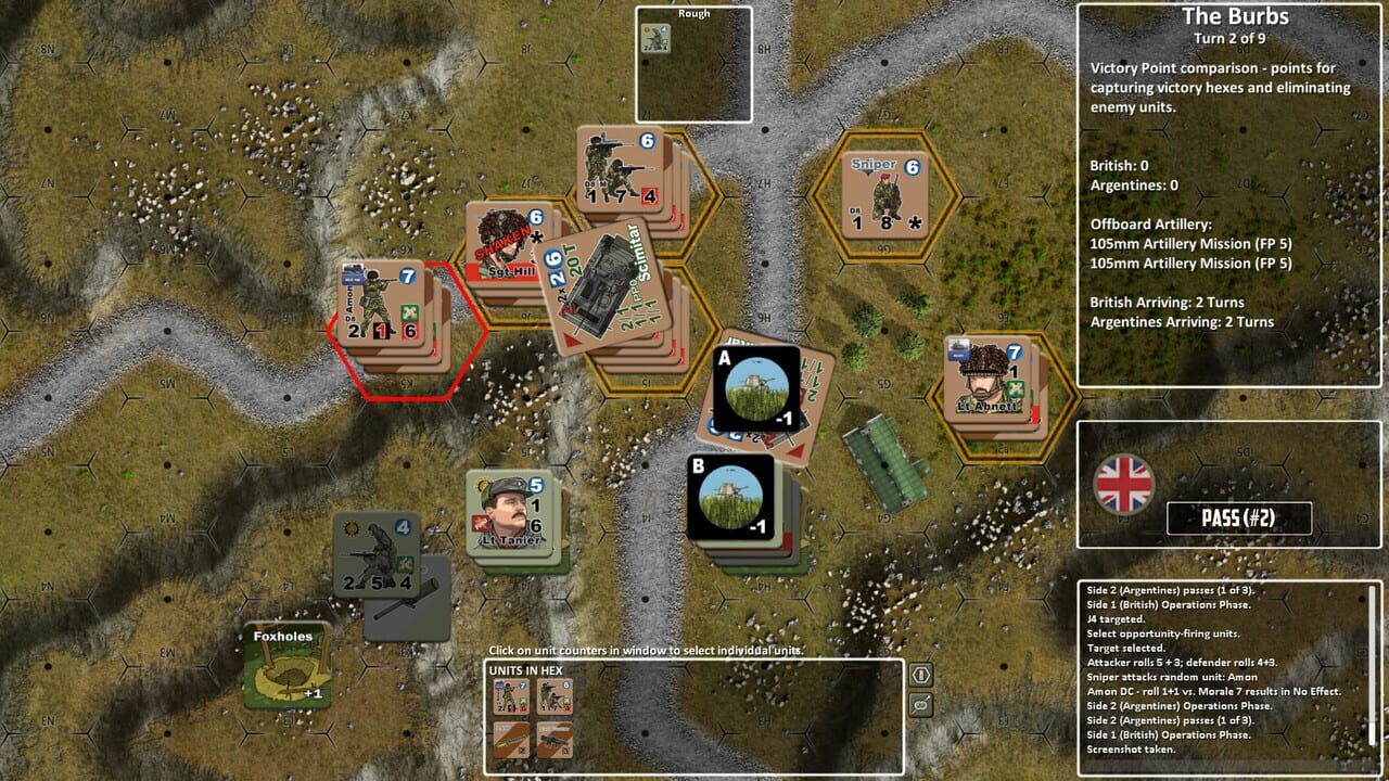 Lock 'n Load Tactical Digital: Heroes of the Falklands - Pack 1 Image