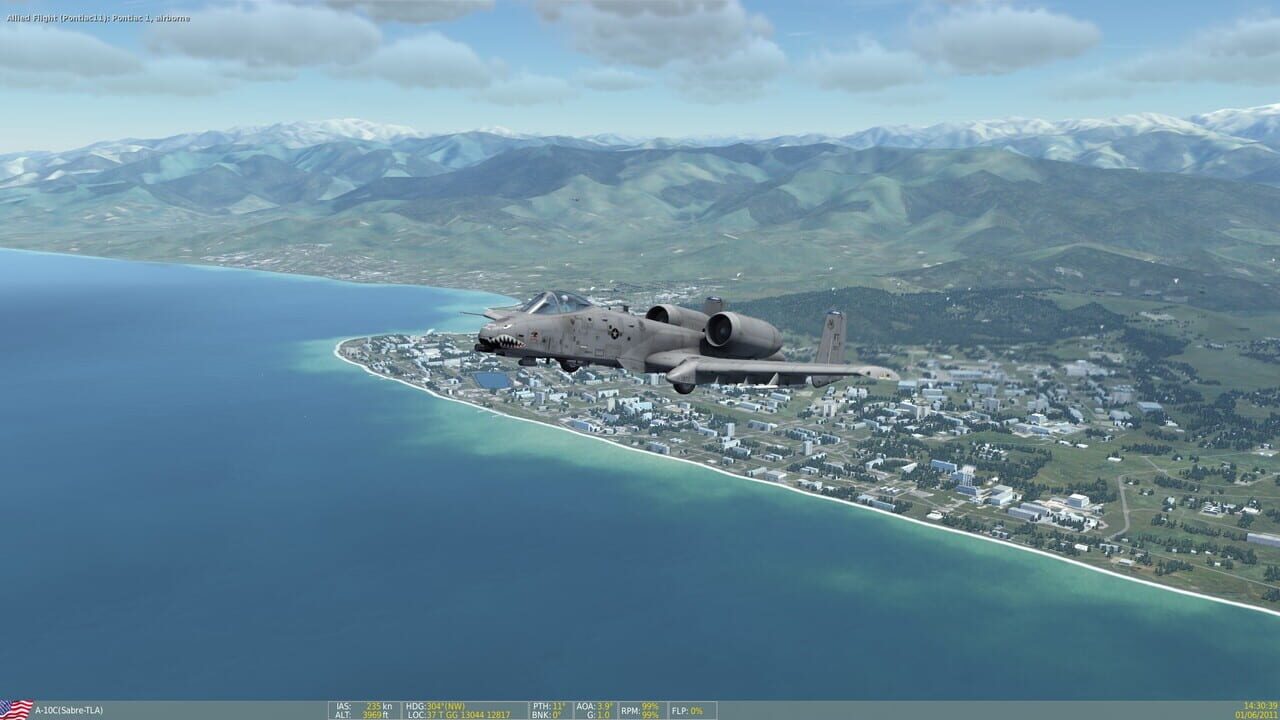 DCS World: A-10C - Basic Flight Training Campaign Image