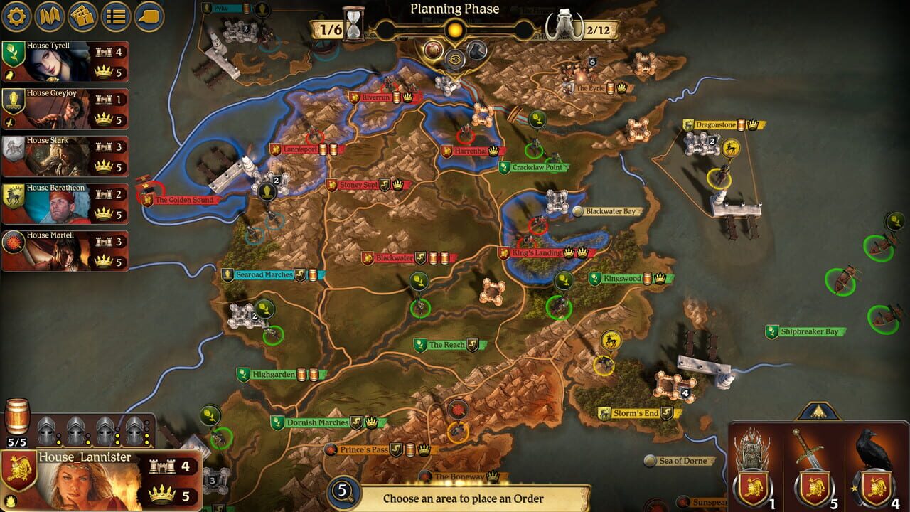 A Game of Thrones: The Board Game - Digital Edition: A Dance With Dragons Image