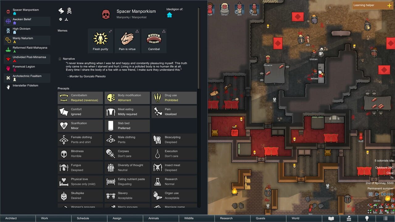 RimWorld: Ideology Image