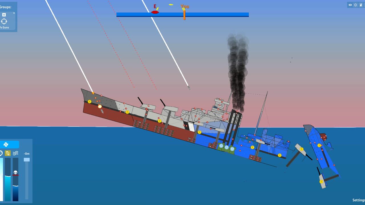 Ships at War — Screenshot 2