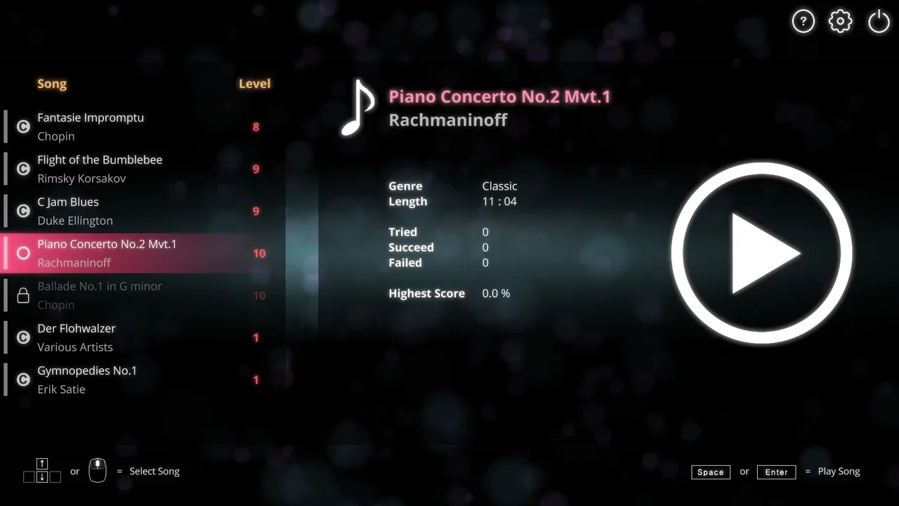Pianistic banner
