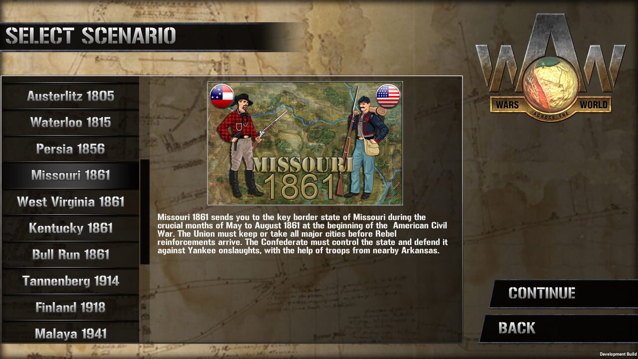 Wars Across the World: Missouri 1861 Image