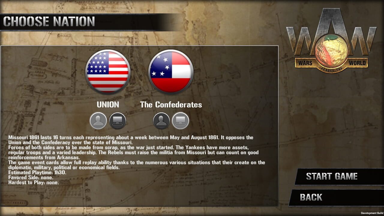 Wars Across the World: Missouri 1861 Image