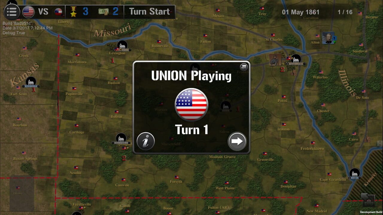 Wars Across the World: Missouri 1861 Image