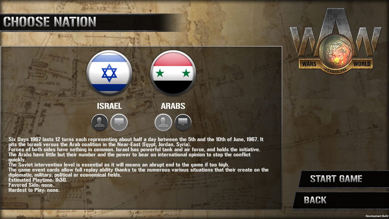 Wars Across the World: Six Days 1967 Image