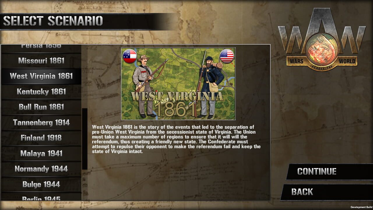 Wars Across the World: West Virginia 1861 Image