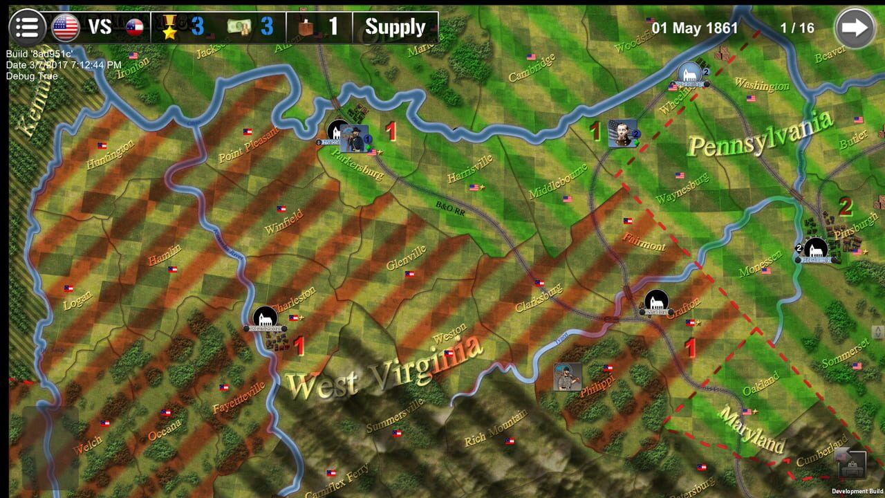 Wars Across the World: West Virginia 1861 Image