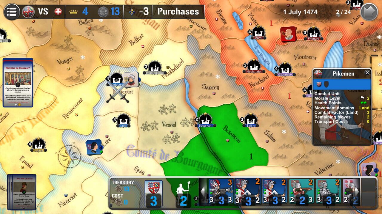 Wars Across the World: Morat 1476 Image