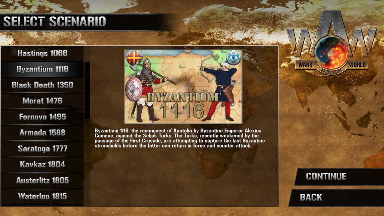 Wars Across the World: Byzantium 1116 Image