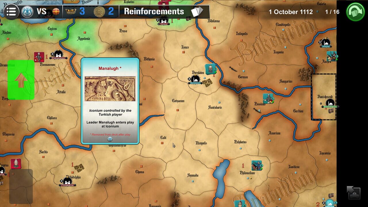 Wars Across the World: Byzantium 1116 Image