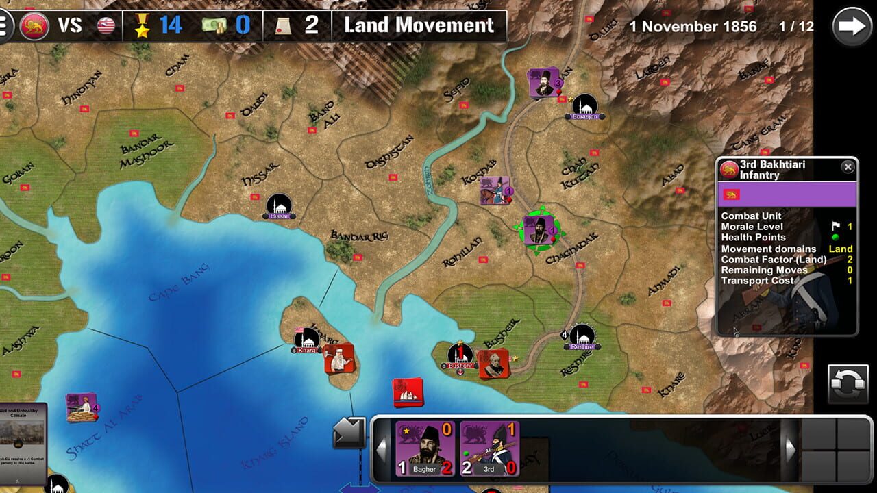 Wars Across the World: Persia 1856 Image