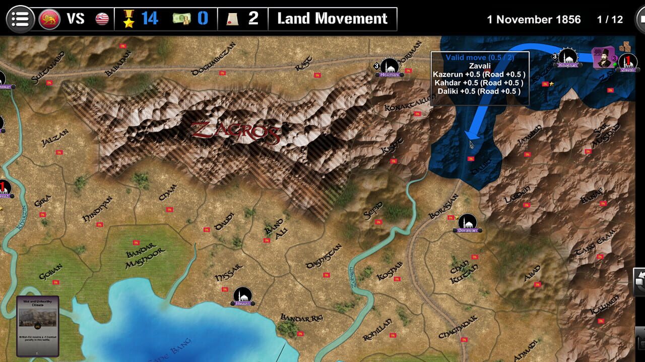 Wars Across the World: Persia 1856 Image
