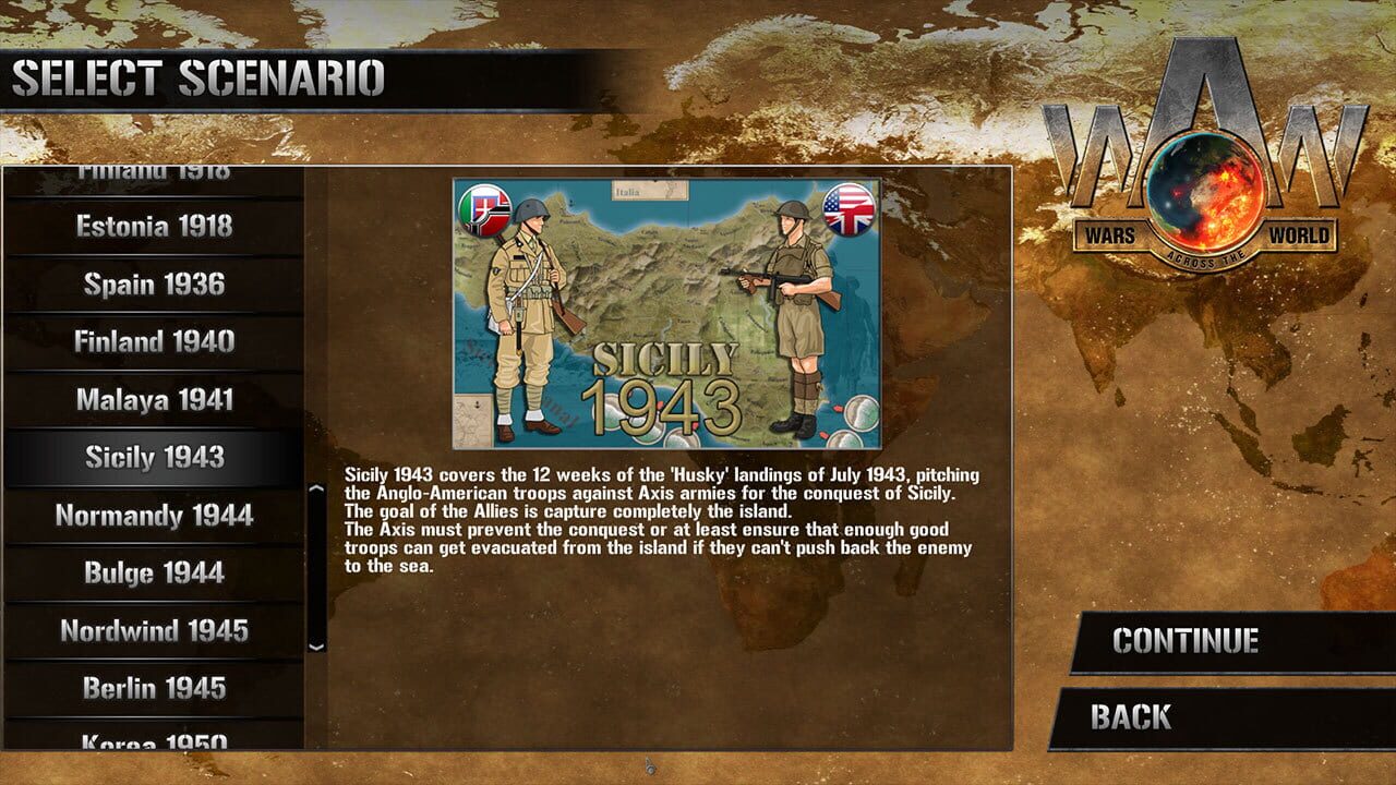 Wars Across the World: Sicily 1943 Image