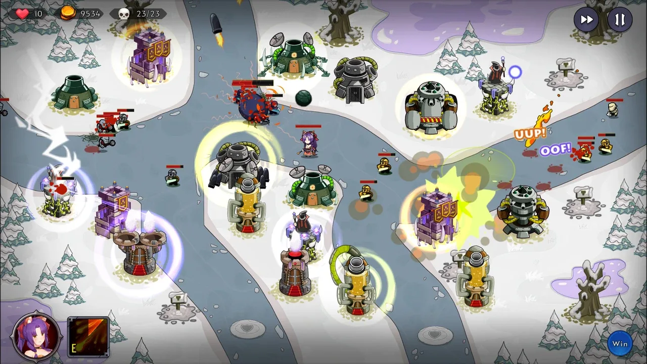 Beautiful Mystic Defenders screenshot 3