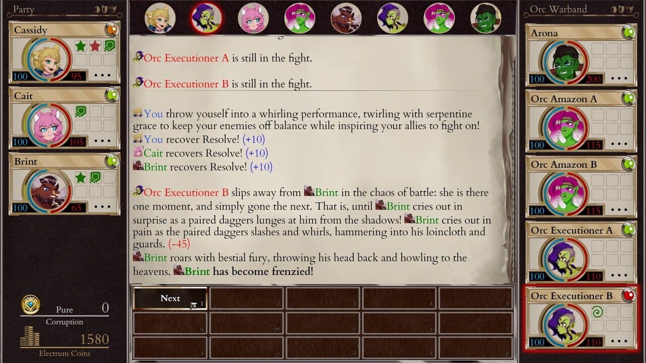 Corruption of Champions II — Screenshot 2