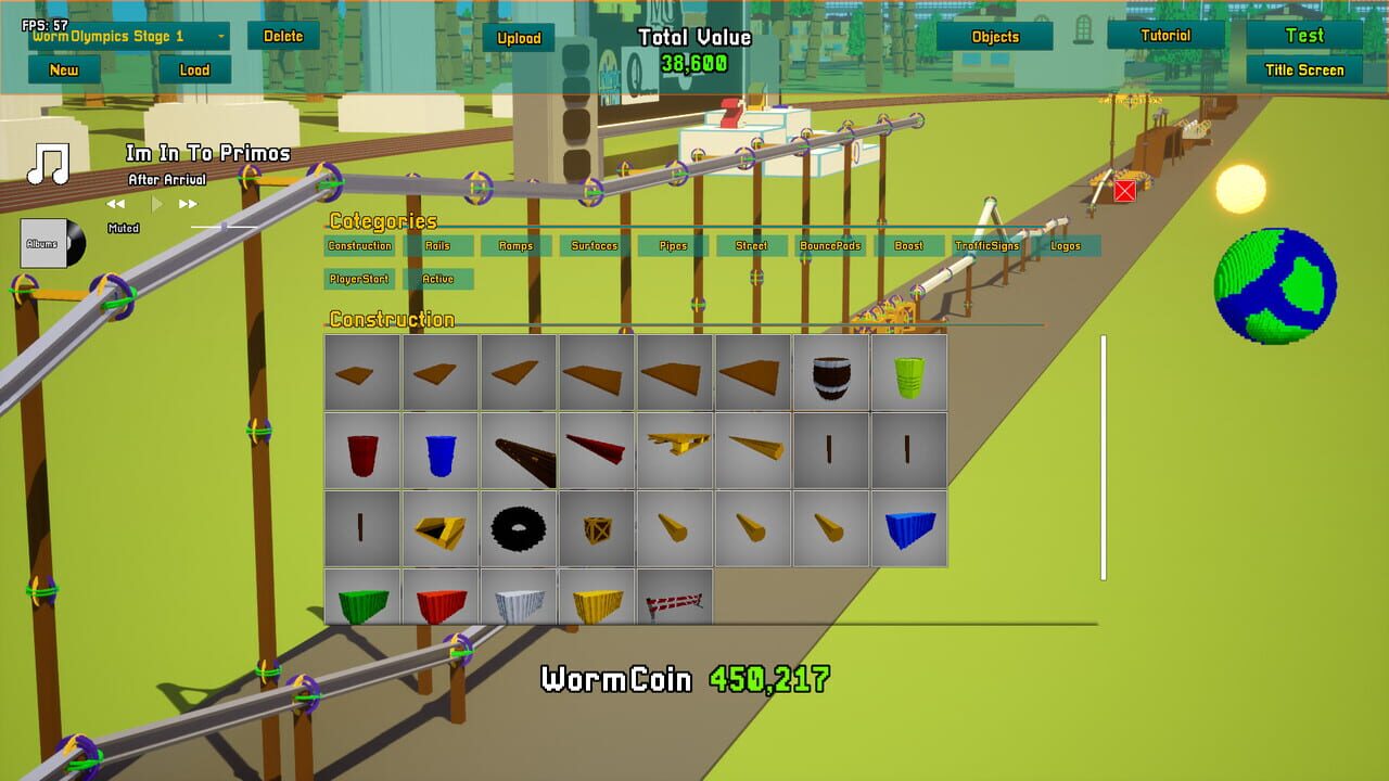 WormJuice Skateboarding Olympics — Screenshot 2
