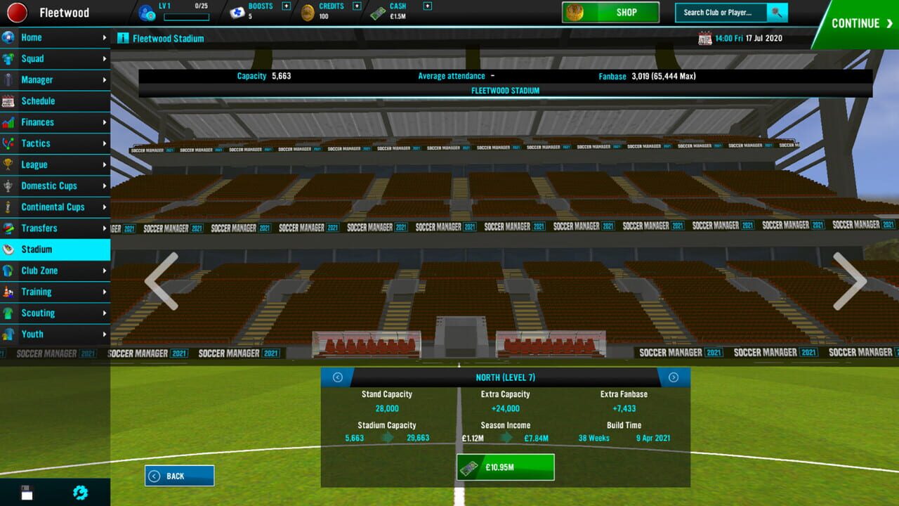 Soccer Manager 2021 — Screenshot 4