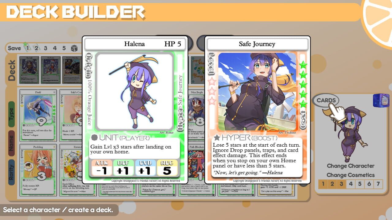 100% Orange Juice: Halena & Cook Character Pack Image