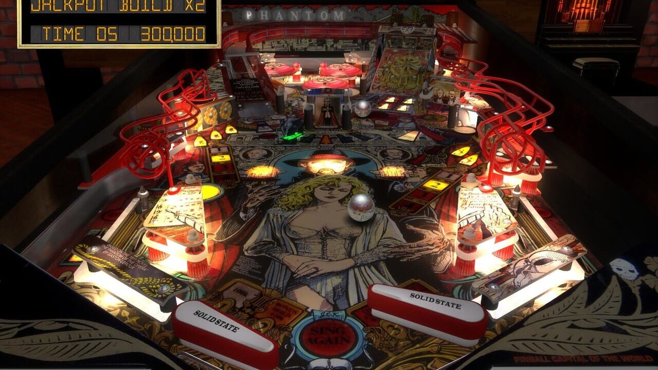 Stern Pinball Arcade: Phantom of the Opera Image